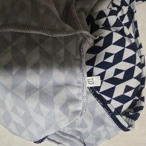 Geometric Patterned Bikini Top